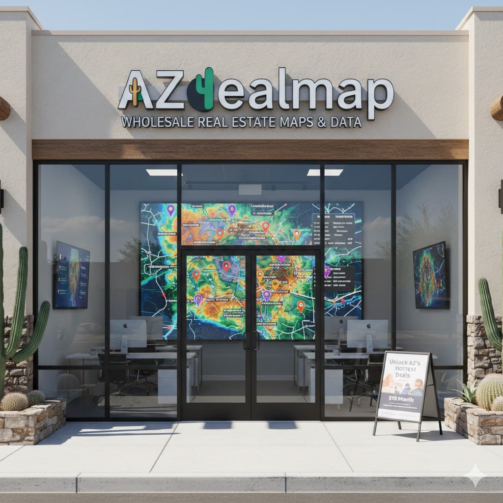 AZ Deal Map homepage storefront